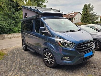 Gebraucht Ford Transit Custom Nugget 185 PS (136 kW) 2020 Blau Van / Kleinbus