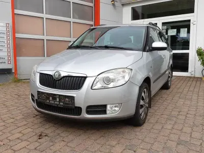 Gebraucht Skoda Fabia Ambiente 86 PS (63 kW) 2009 Silber Kombi