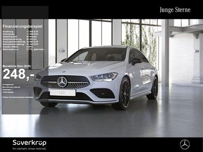 Gebraucht Mercedes CLA200 AMG 163 PS (119 kW) 2022 Unilack polarweiß Coupé