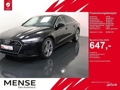 Gebraucht Audi A7 Ambiente 245 PS (180 kW) 2025 Mythosschwarz metallic Limousine