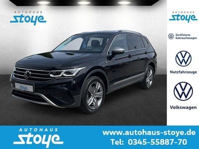Schwarz Gebraucht 2022 VW Tiguan Allspace Elegance SUV | 31.360 € (Guter Preis)
