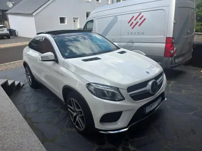 Używany Mercedes GLE350 258 KM (189 kW) 2018 Biały Coupe
