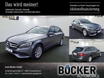 Gebraucht Mercedes C220 170 PS (125 kW) 2017 Grau Kombi