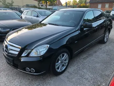 Brugt Mercedes E200 184 HK (135 kW) 2009 Sort Sedan