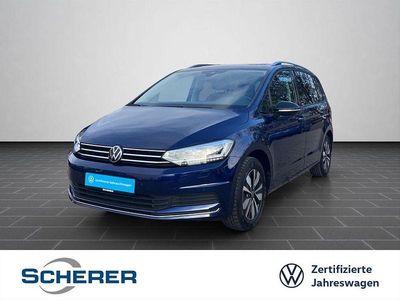 Atlantik blue metallic (metallic) Gebraucht 2025 VW Touran Goal Van / Kleinbus | 35.490 € (Fairer Preis)