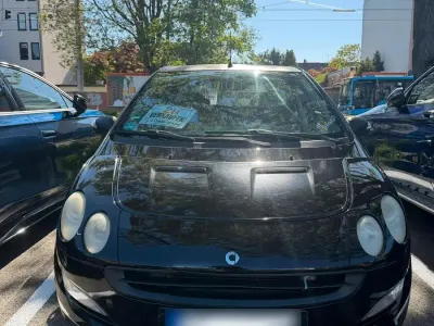 Używany Smart ForFour 75 KM (55 kW) 2004 Czarny Hatchback