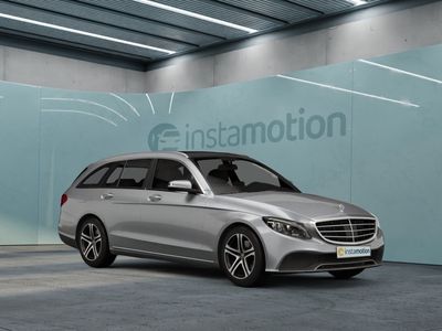 gebraucht Mercedes C200 T 4M 9G-Avantgarde+high End+AHK+Pano