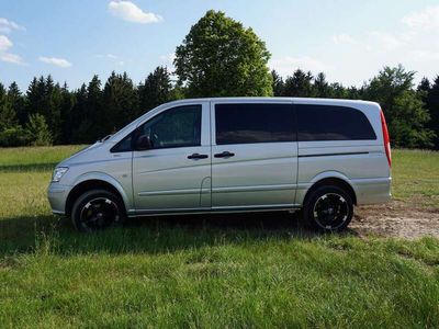 gebraucht Mercedes Vito Vito116 CDI Lang Aut. zum Camper umgebaut