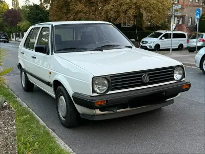 Gebraucht VW Golf II 51 PS (37 kW) 1991 Weiß Kleinwagen