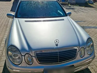 Brugt Mercedes E280 190 HK (139 kW) 2006 Sølv Stationcar