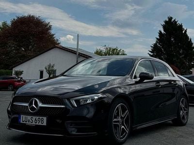 Second-hand Mercedes A200 AMG line 163 CP (119 kW) 2019 Negru Berlinǎ
