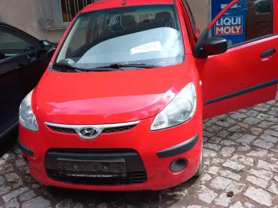 Gebraucht Hyundai i10 67 PS (49 kW) 2008 Rot Kleinwagen