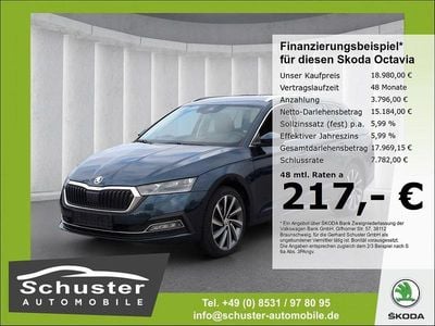 Gebraucht Skoda Octavia Style 150 PS (110 kW) 2022 Lavablau metallic Kombi