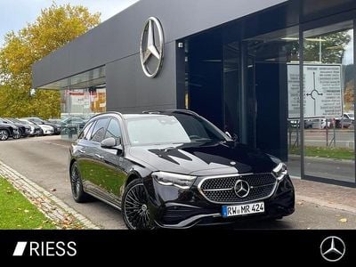 Schwarz Gebraucht 2025 Mercedes E450 AMG Kombi | 89.900 €