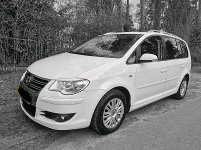 Gebraucht VW Touran Highline 140 PS (102 kW) 2009 Weiß Van / Kleinbus