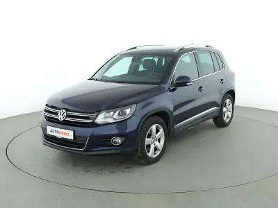 Gebraucht VW Tiguan LOUNGE 160 PS (117 kW) 2015 Blau SUV