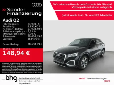 Gebraucht Audi Q2 Advanced 116 PS (85 kW) 2025 Mythosschwarz metallic SUV