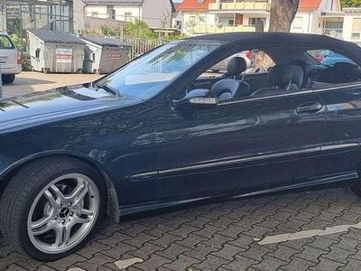 Gebraucht Mercedes CLK320 Avantgarde 218 PS (160 kW) 2003 Smaragtschwarz metallic Cabrio
