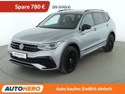 Gebraucht VW Tiguan Allspace R-line 193 PS (141 kW) 2024 Pyrit silber SUV