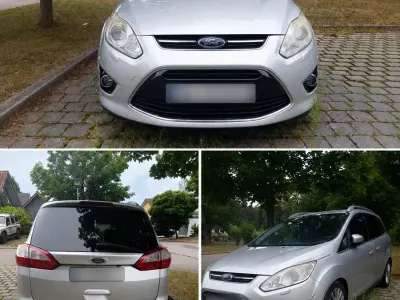 Gebraucht Ford Grand C-Max 150 PS (110 kW) 2011 Silber Van / Kleinbus