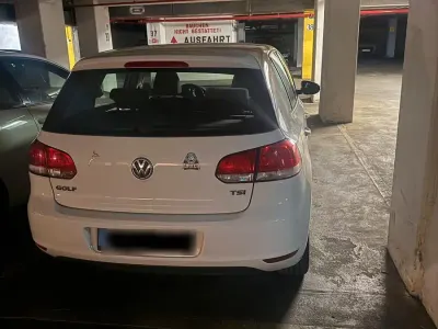 Gebraucht VW Golf VI 2013 Weiß Kleinwagen