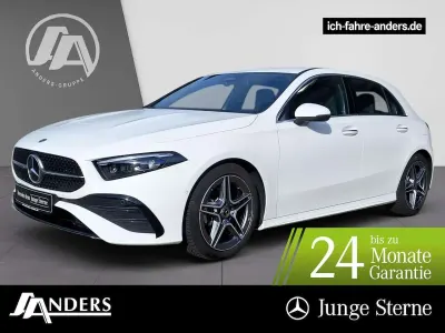Brugt Mercedes A200 AMG 163 HK (119 kW) 2024 Hvid Sedan
