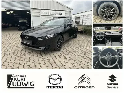 Neu Mazda 3 Homura-Line 140 PS (102 kW) 2025 Schwarz Limousine