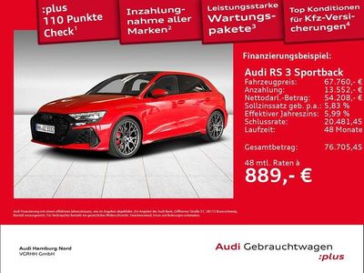 Gebraucht Audi RS3 Sport 400 PS (294 kW) 2025 B1 progressivrot metallic Limousine
