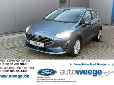 Second-hand Ford Fiesta Titanium 125 CP (91 kW) 2023 Albastru Hatchback