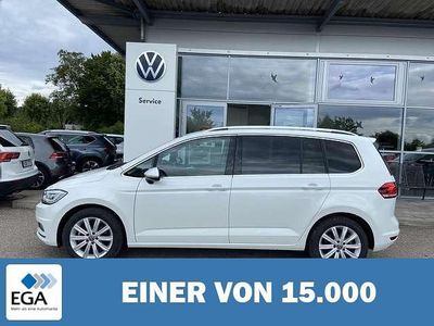 Gebraucht VW Touran Highline 150 PS (110 kW) 2024 Weiß Van / Kleinbus