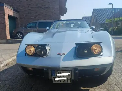 Gebraucht Corvette Stingray 330 PS (242 kW) 1977 Blau Cabrio