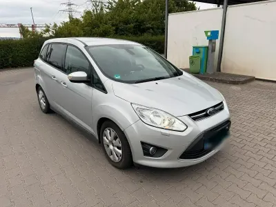 Gebraucht Ford Grand C-Max 103 PS (75 kW) 2011 Silber Van / Kleinbus