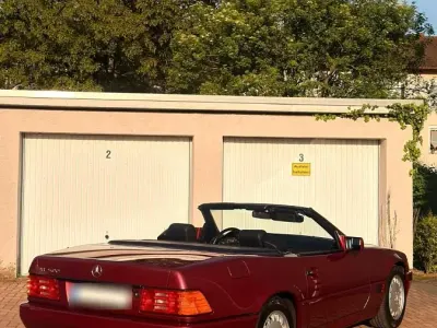 Gebraucht Mercedes SL500 326 PS (239 kW) 1995 Rot Cabrio