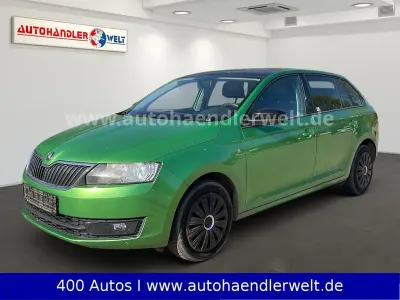 Używany Skoda Rapid 105 KM (77 kW) 2014 Zielony Hatchback