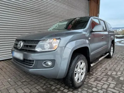 Używany VW Amarok Highline 132 KM (97 kW) 2015 Szary Pickup