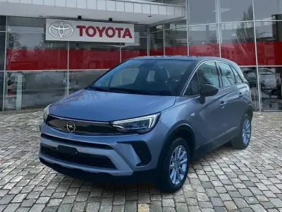 Gebraucht Opel Crossland X Elegance 131 PS (96 kW) 2022 Kontrast grau/quarz silber SUV