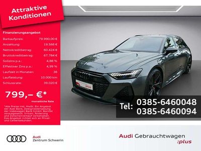 Gebraucht Audi RS6 Sport 600 PS (441 kW) 2021 Daytonagrau perleffekt Kombi
