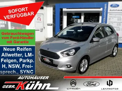 Gebraucht Ford Ka Plus Cool & Sound Edition 86 PS (63 kW) 2017 Silber Kleinwagen