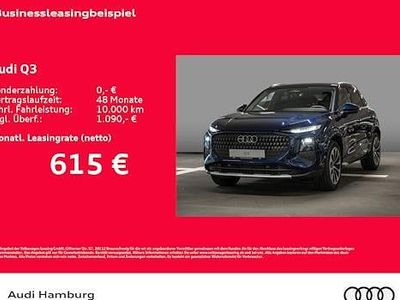 Neu Audi Q3 Ambiente 204 PS (150 kW) 2025 Blau SUV