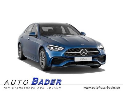 Spektralblau metallic Gebraucht 2024 Mercedes C300e AMG Line Premium Plus Limousine | 43.950 € (Superpreis)