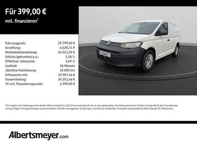 Neu VW Caddy 75 PS (55 kW) 2026 Weiß Van / Kleinbus