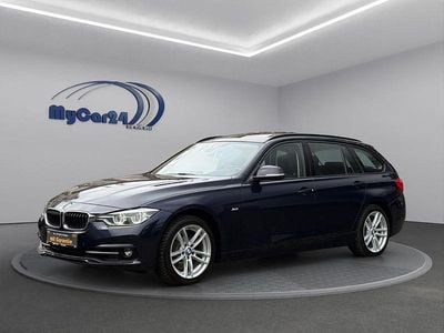 Gebraucht BMW 325 Sport Line 224 PS (164 kW) 2016 Blau Kombi