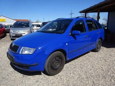 Gebraucht Skoda Fabia 75 PS (55 kW) 2003 Blau Kombi