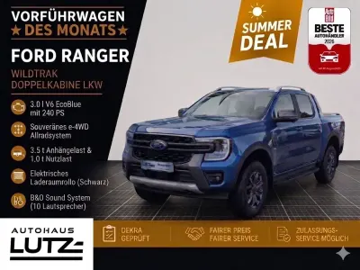 Gebraucht Ford Ranger Wildtrack 241 PS (177 kW) 2026 Saphirblau metallic Pickup