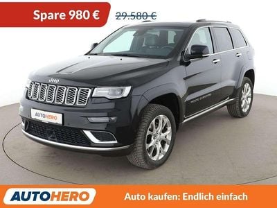 Second-hand Jeep Grand Cherokee Summit 250 CP (183 kW) 2020 Negru SUV