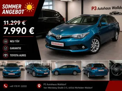 Gebraucht Toyota Auris Touring Sports Edition-S 116 PS (85 kW) 2016 Blau Kombi