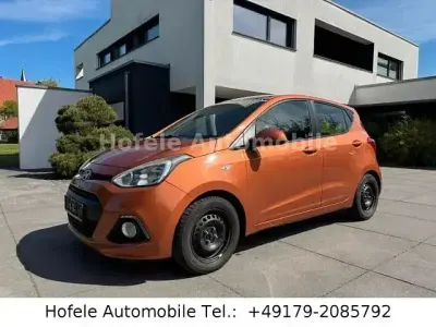 Brugt Hyundai i10 Edition 87 HK (63 kW) 2014 Orange Hatchback