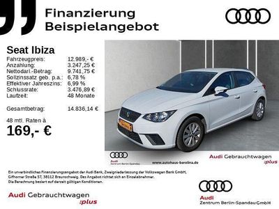 Gebraucht Seat Ibiza Style 95 PS (69 kW) 2020 Weiß Kleinwagen