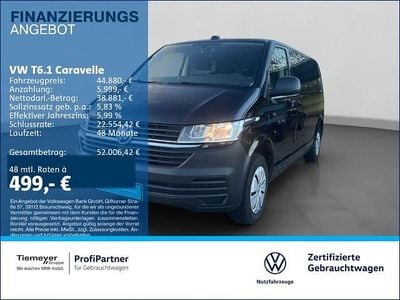 Gebraucht VW Caravelle Trendline 150 PS (110 kW) 2024 Schwarz Van / Kleinbus