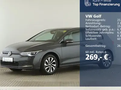 Brugt VW Golf VIII Active 150 HK (110 kW) 2022 Grå Sedan